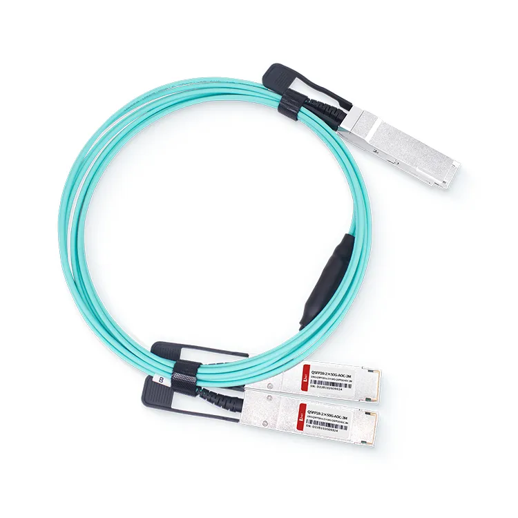 QSFP28 100G til 2X50G breakout AOC-kabel