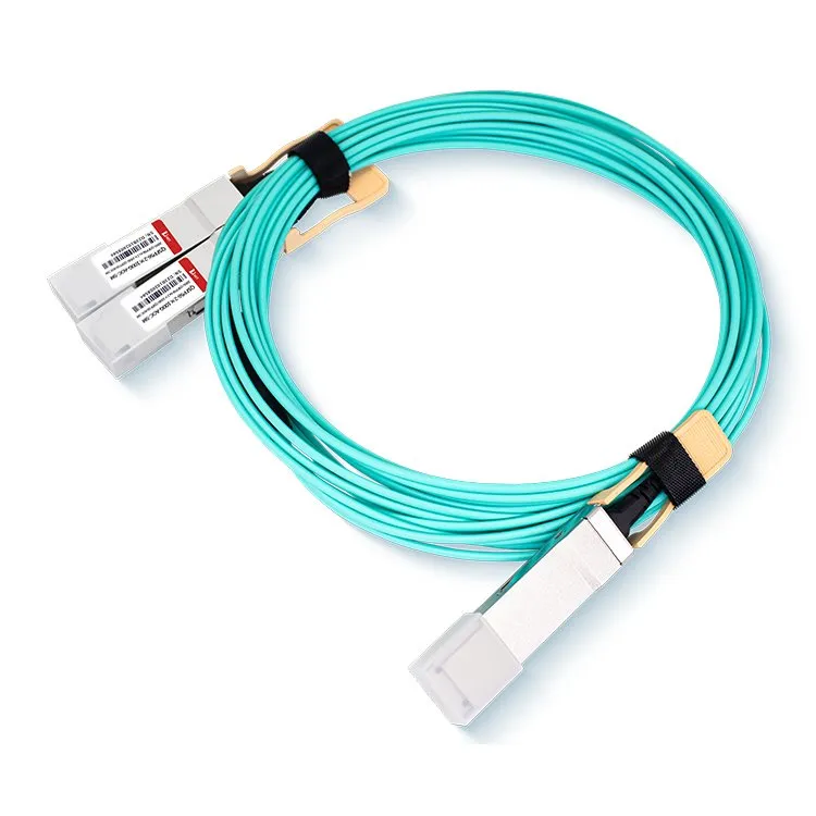 QSFP56 200G til 2X100G breakout AOC-kabel